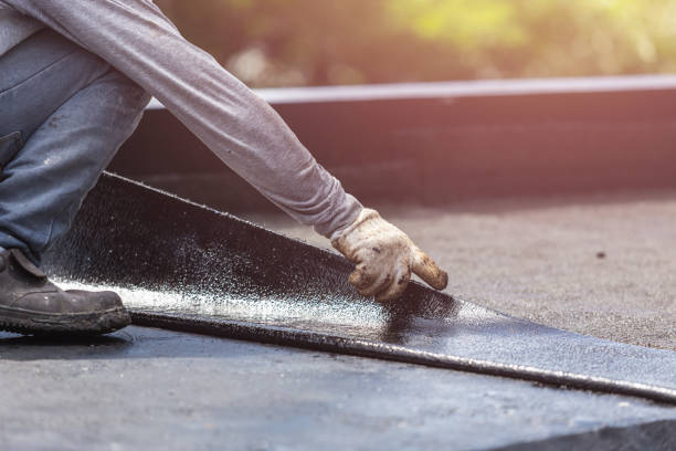 Professional Waterproofing technician working in Pittstown, NJ